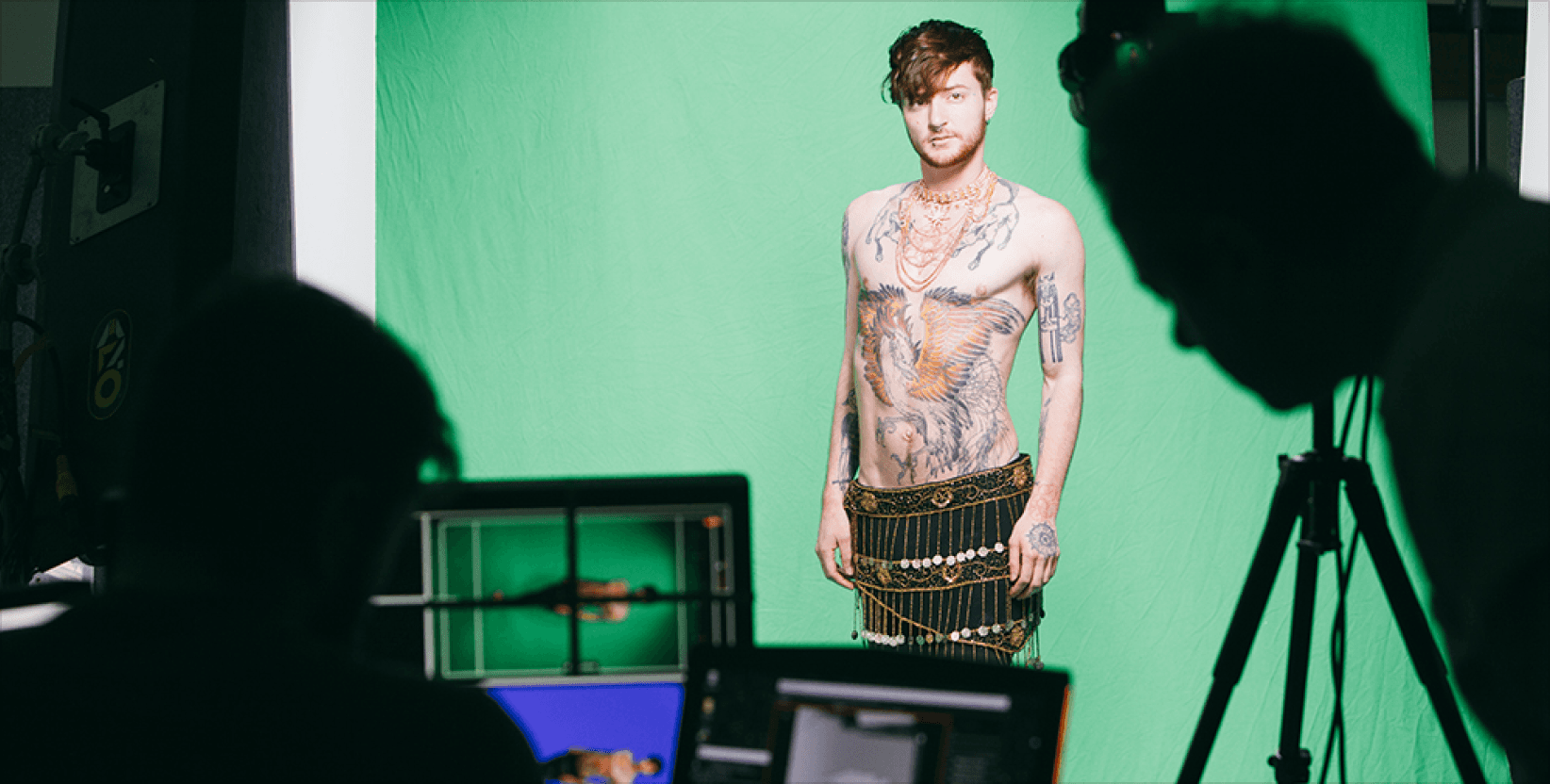 Behind the scenes from Made This Way.